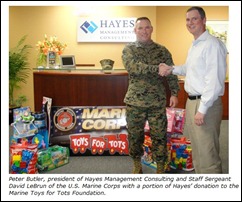 hayes donations